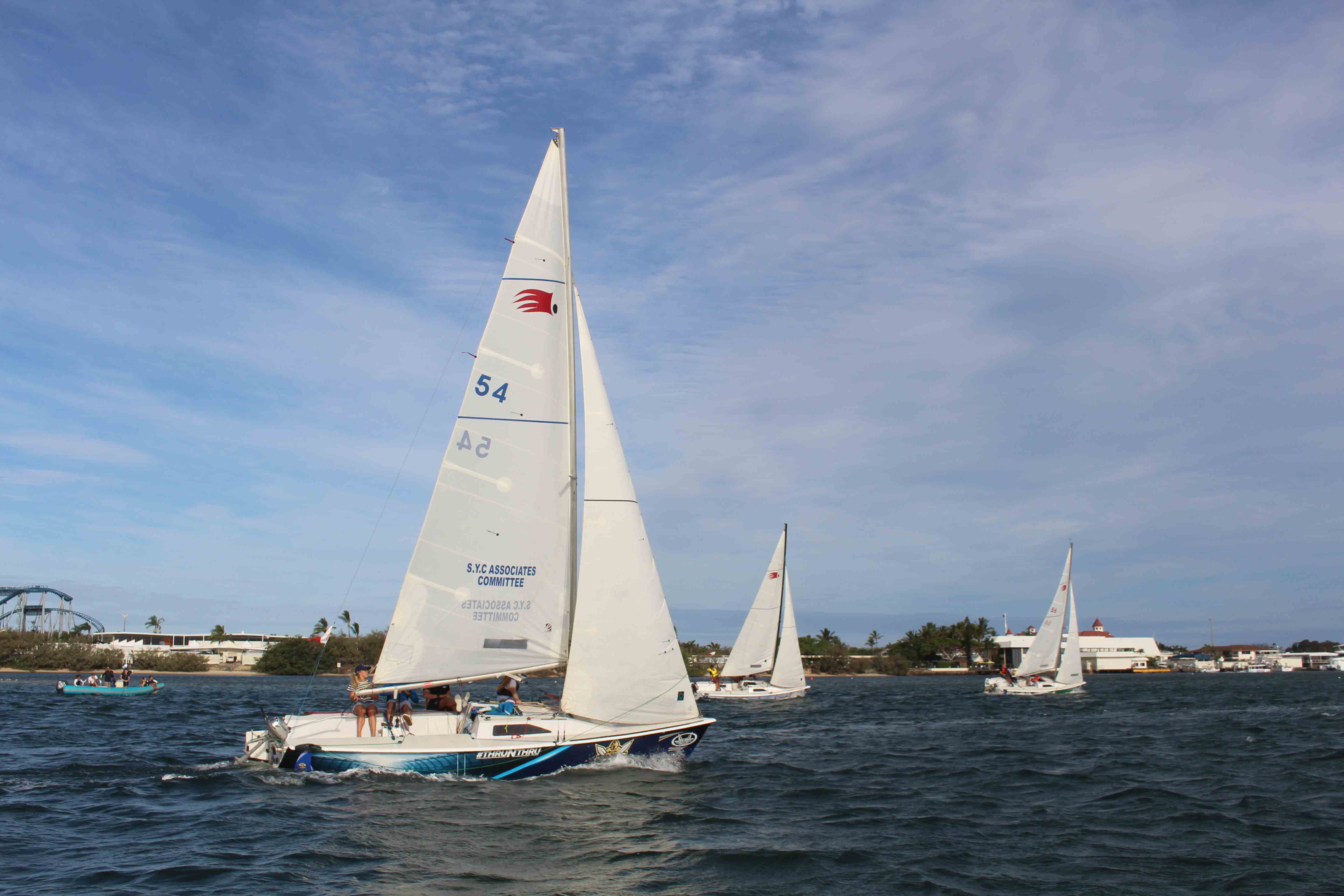 learn to sail southport yacht club